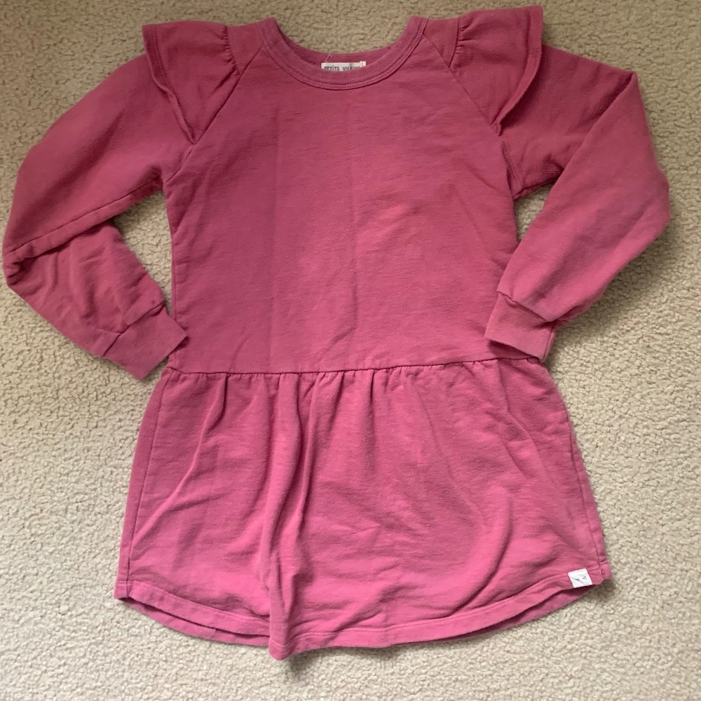 Petit Villains Small Shop Shirt Dress 100% organic cotton